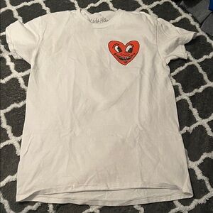 Keith Harding heart tee graphic